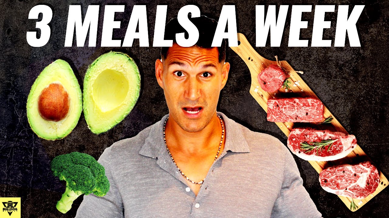 I'M EATING ONLY 3 MEALS A WEEK - CRAZY!!!