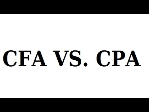 CPA vs. CFA