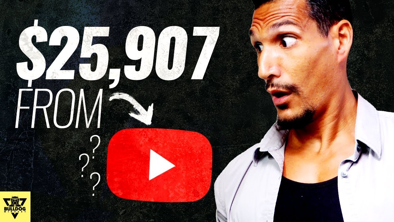 How I Make $25,907.18 A MONTH From This YouTube Channel