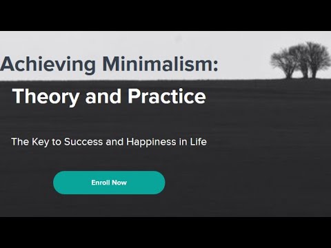 October Minimalism Course Now Open for Enrollment