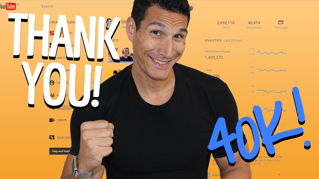 Thanks For The 40k Subscribers!