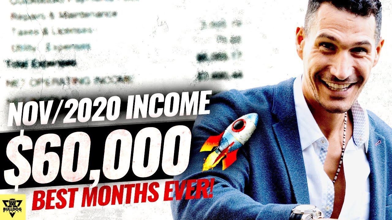 Exactly HOW I Made $60k+ In NET Income In One Month Nov 2020 Income Report