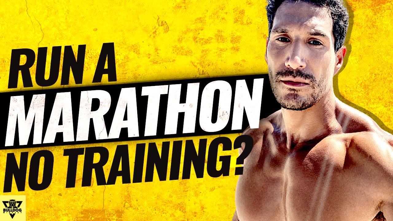 Can You Run a Marathon With 0 Training? Maybe, But...