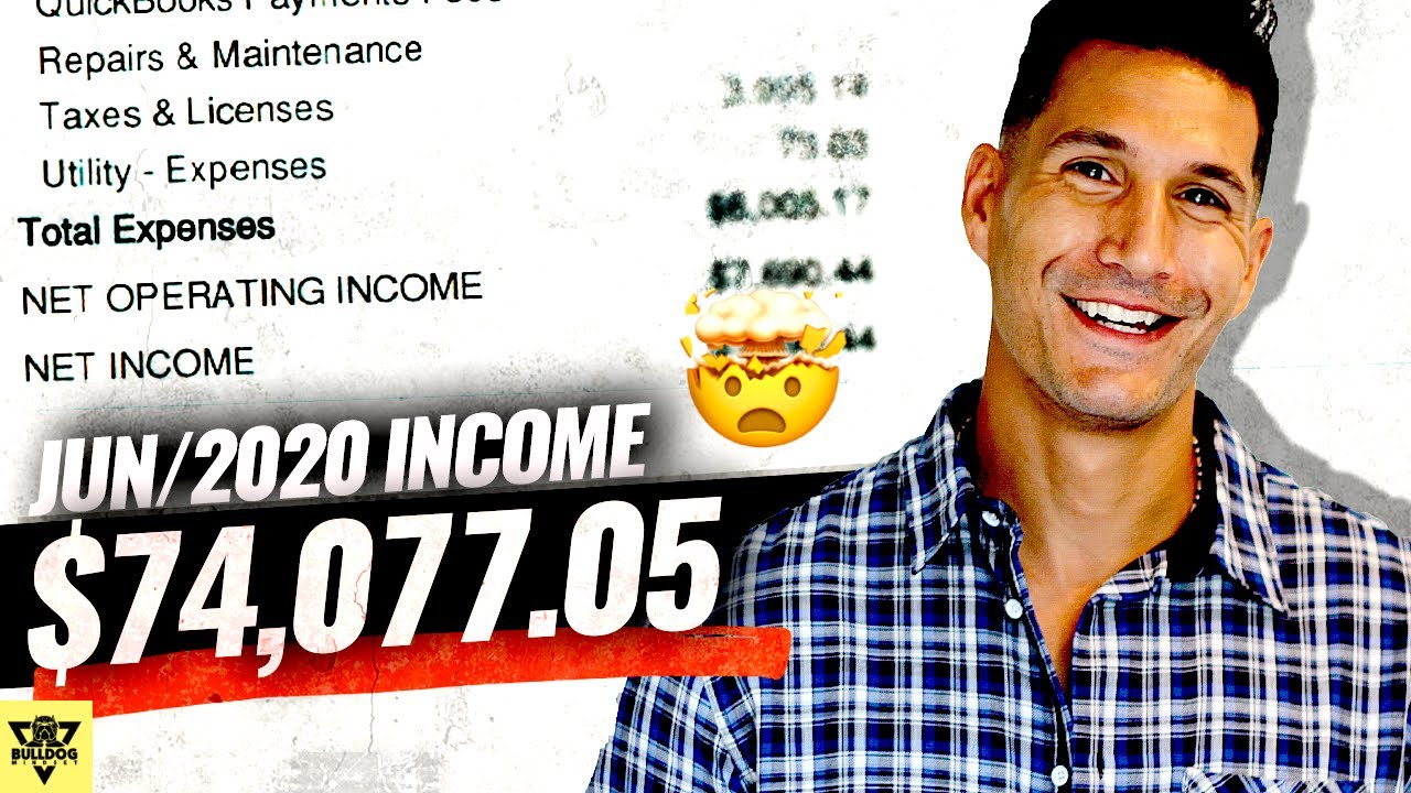 How I made $74,077.05 last month (June 2020 Income Report)