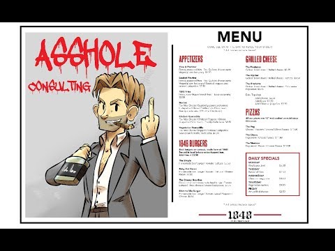 The Asshole Consulting Menu