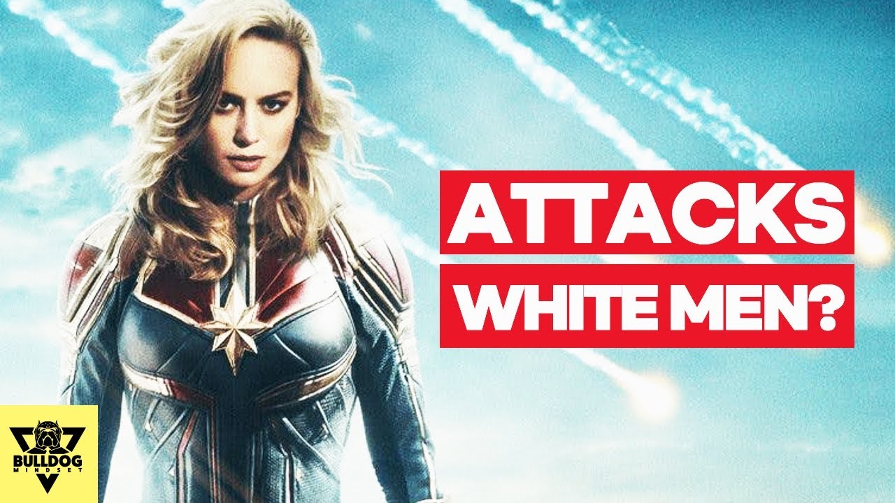 Captain Marvel Attacks White Men??? - Boycott Captain Marvel???