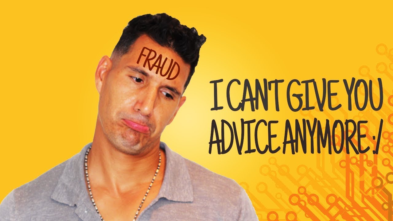 I Feel Like A Fraud... I Can't Give You Advice Anymore ?