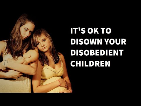 Disowning Your Teenage Pregnant Daughter - AKA Forcing Responsibility on Kids