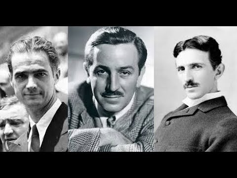 The Clarey Test on Walt Disney, Nikola Tesla, Howard Hughes