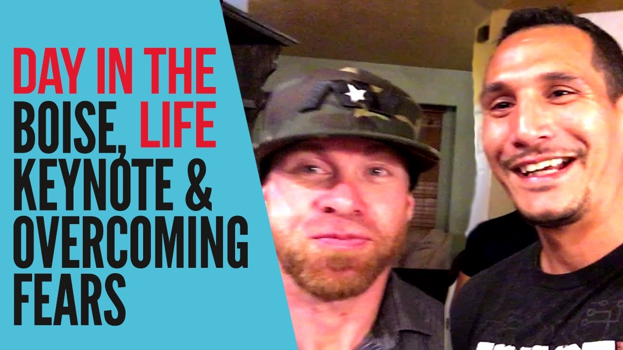 Day In The Life Ep. 5: Boise, Keynote & Overcoming Fears