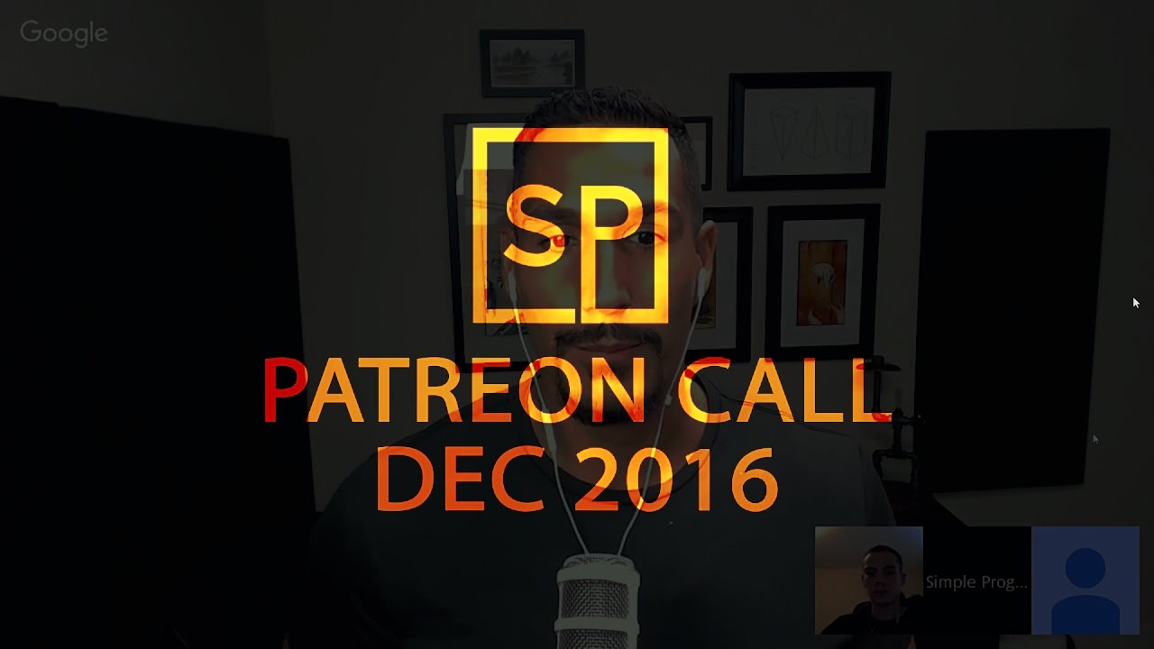 Patreon Call Recording - December 2016