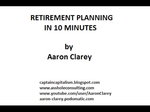 Retirement Planning in 10 Minutes