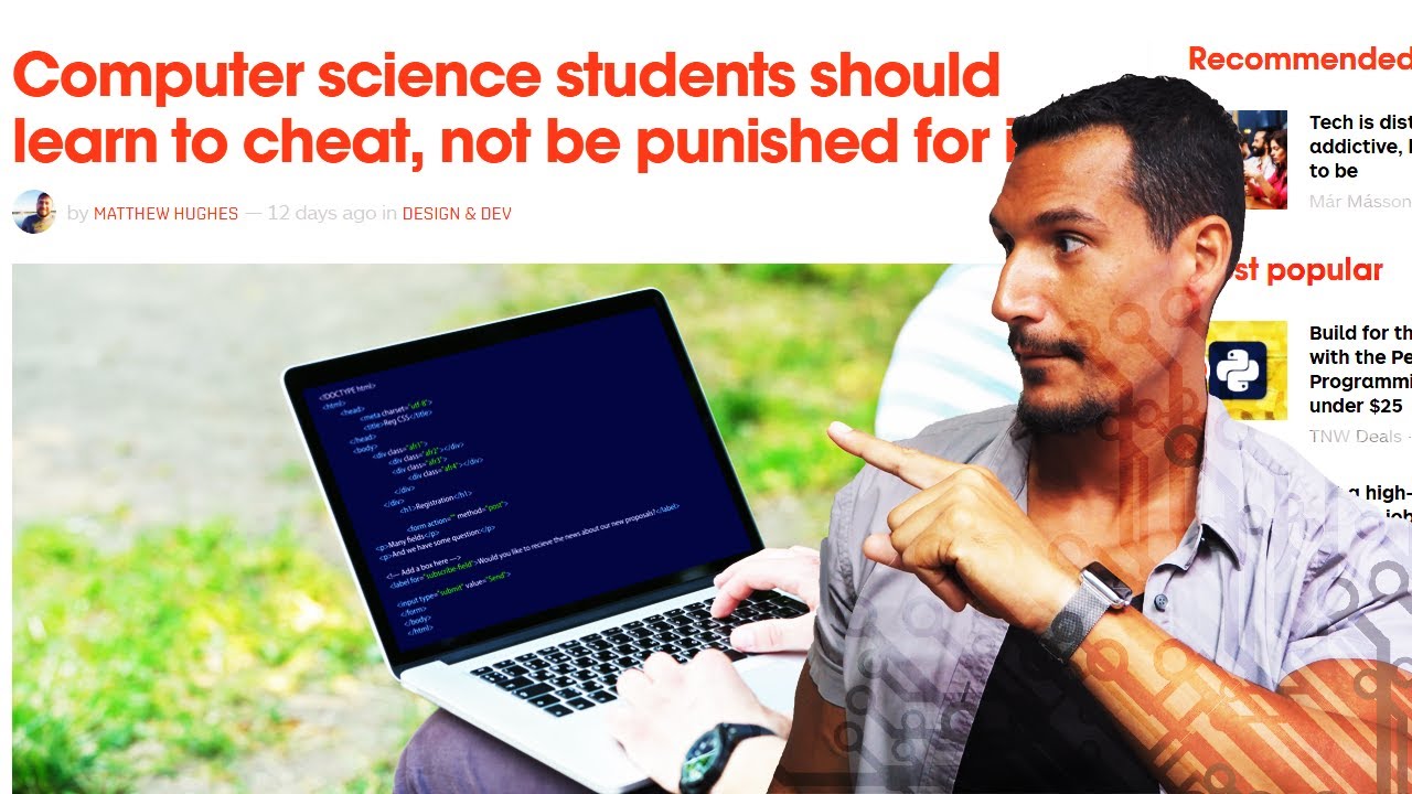 "Computer Science Students Should Learn To Cheat, Not Be Punished For It"