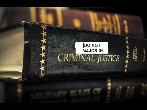 Request-Criminal Justice is a Bullshit Degree