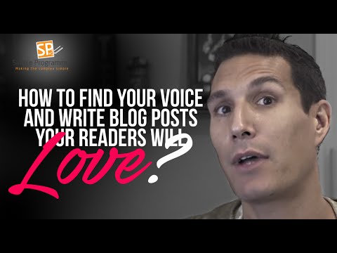 How To Find Your Voice And Write Blog Posts Your Readers Will Love?