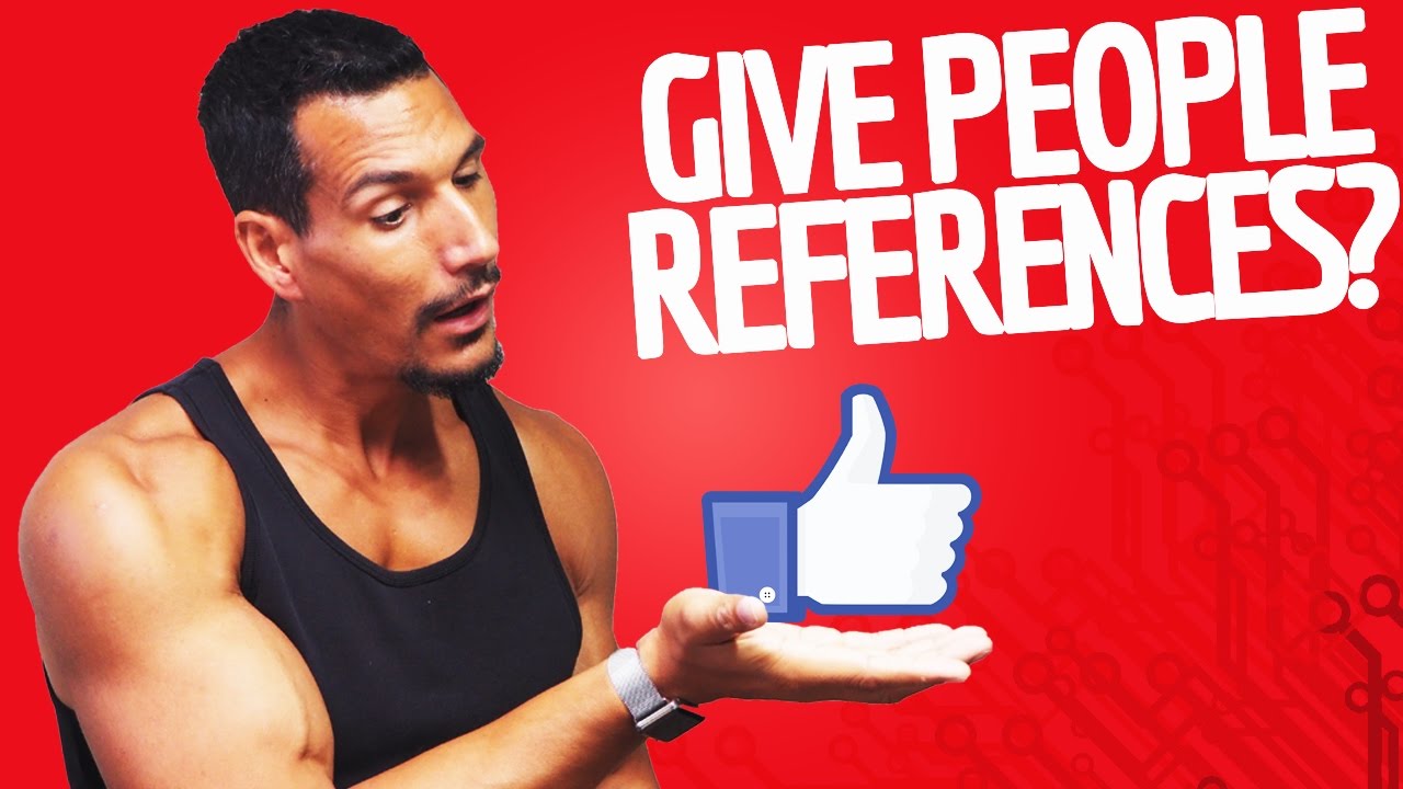 Should You Give People References?