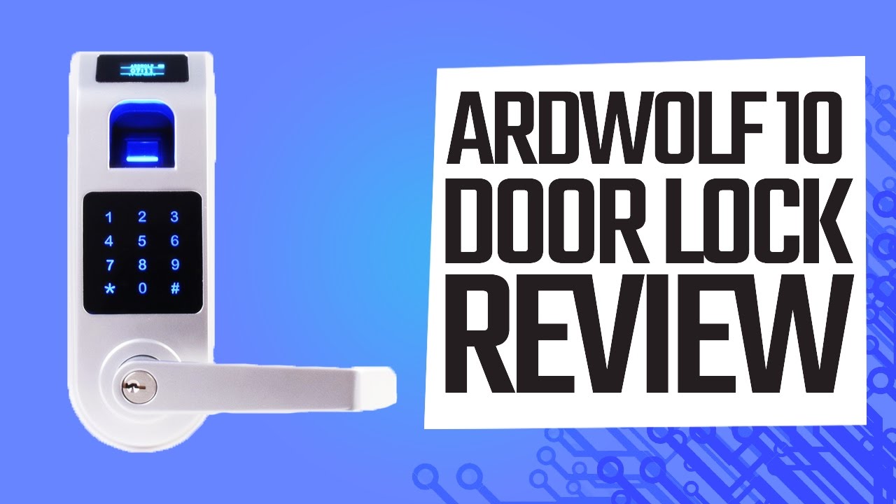 "Ardwolf A10 Fingerprint Touchscreen Keyless Door Lock" Review