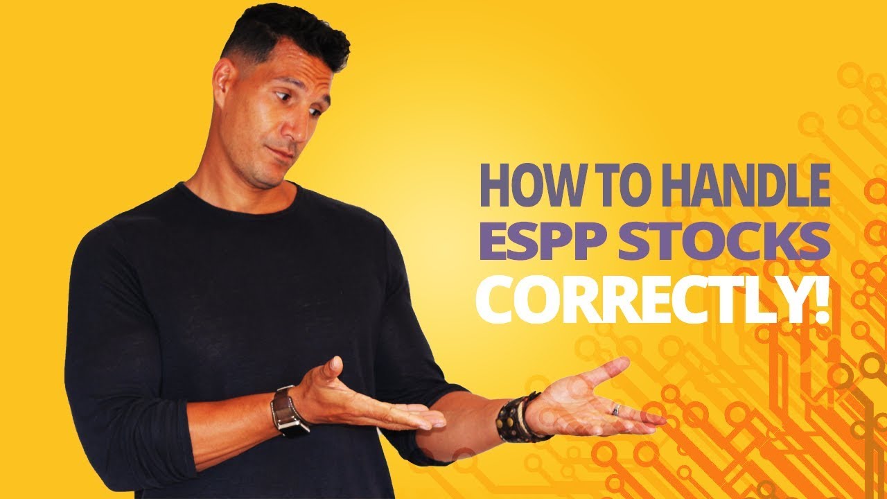 How To Handle ESPP Stocks CORRECTLY!