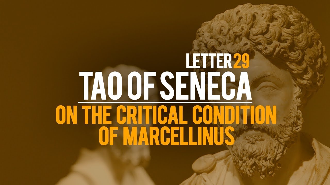 Tao Of Seneca Letter 29 - On the Critical Condition Of Marcellinus