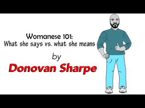 Seminar: Speaking Womanese by Donovan Sharpe