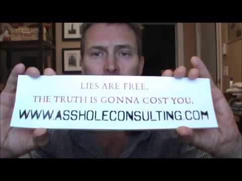 FREE Asshole Consulting Bumper Sticker!!!