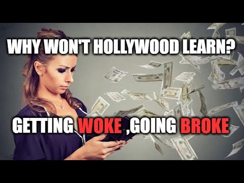 Hollywood just won't learn, keeps trying woke, keeps getting broke.