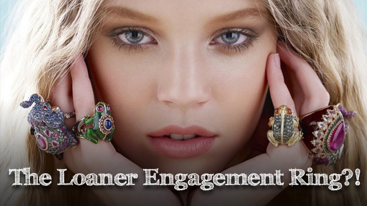 Loaner engagement rings are now a thing since women are too picky to give them a real one.