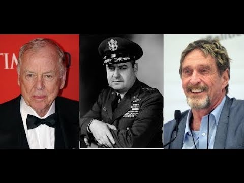 The Clarey Test on T Boone Pickens, Curtis Lemay, John McAfee