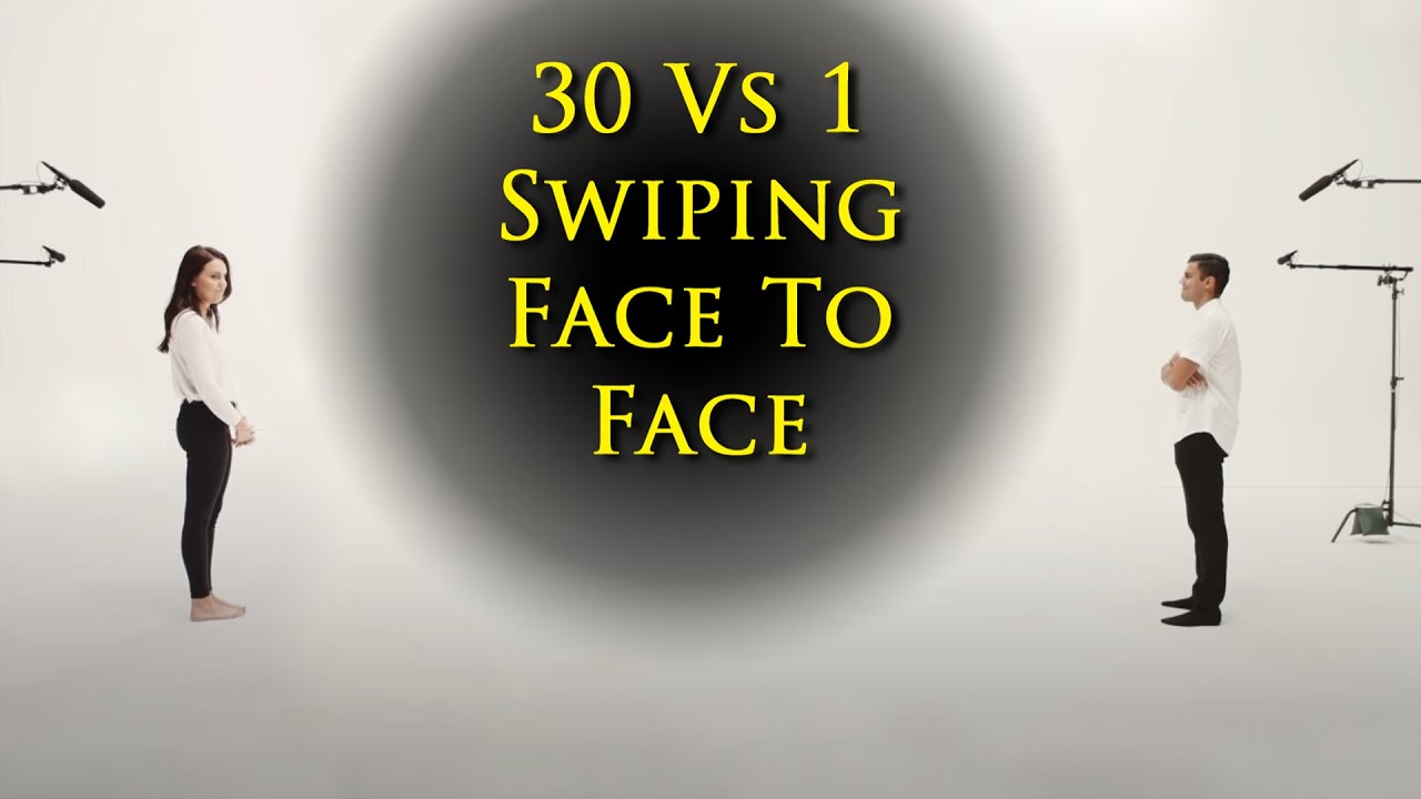 Video critique Who's pickier when you swipe? They swipe face to face and no surprise, it's women.