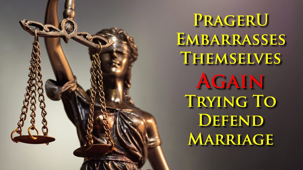 ANOTHER article defending their view on marriage makes PragerU once again WRONG.