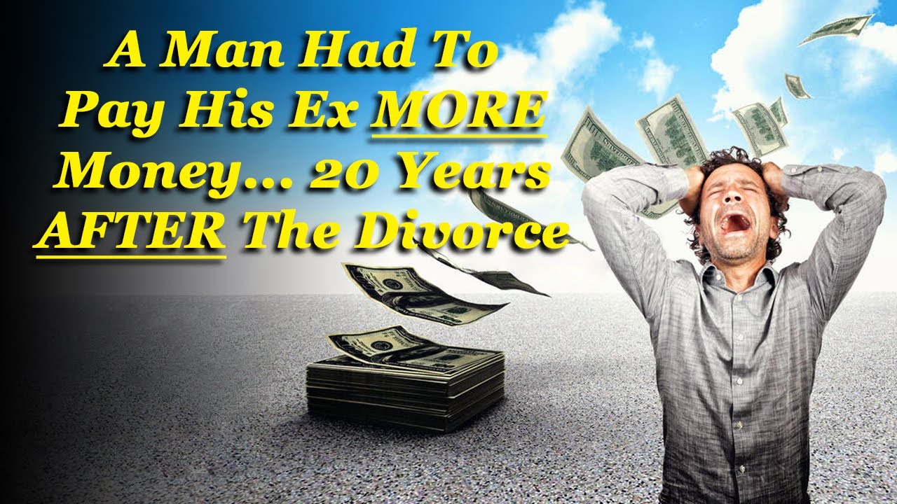 An ex-wife comes to take £300,000 from a man...OVER 20 YEARS after the divorce settlement