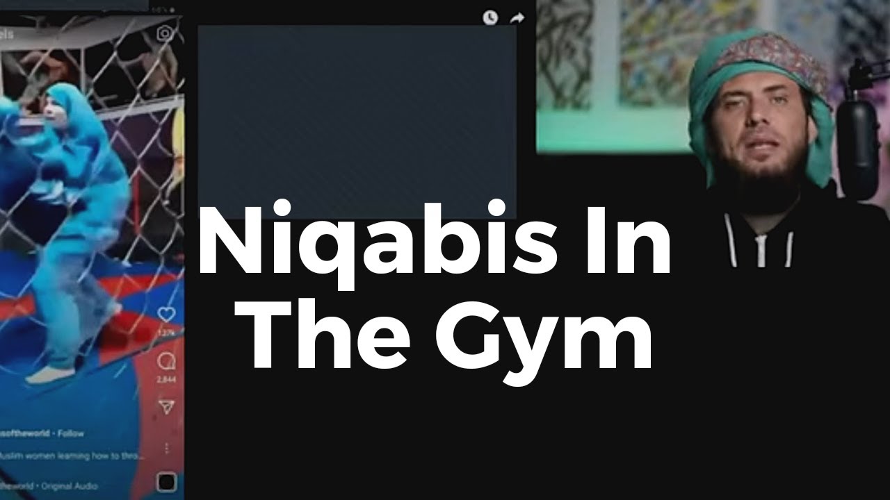 Niqabi Woman in Gym?