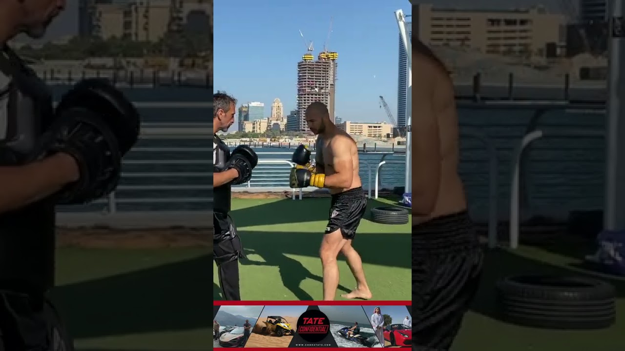 DUBAI OUTDOOR PADS WITH ANDREW TATE | Tate Confidential Short Clips