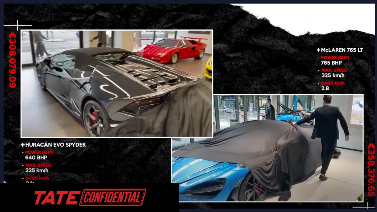 BUYING 2 NEW SUPERCARS | Tate Confidential Short Clips