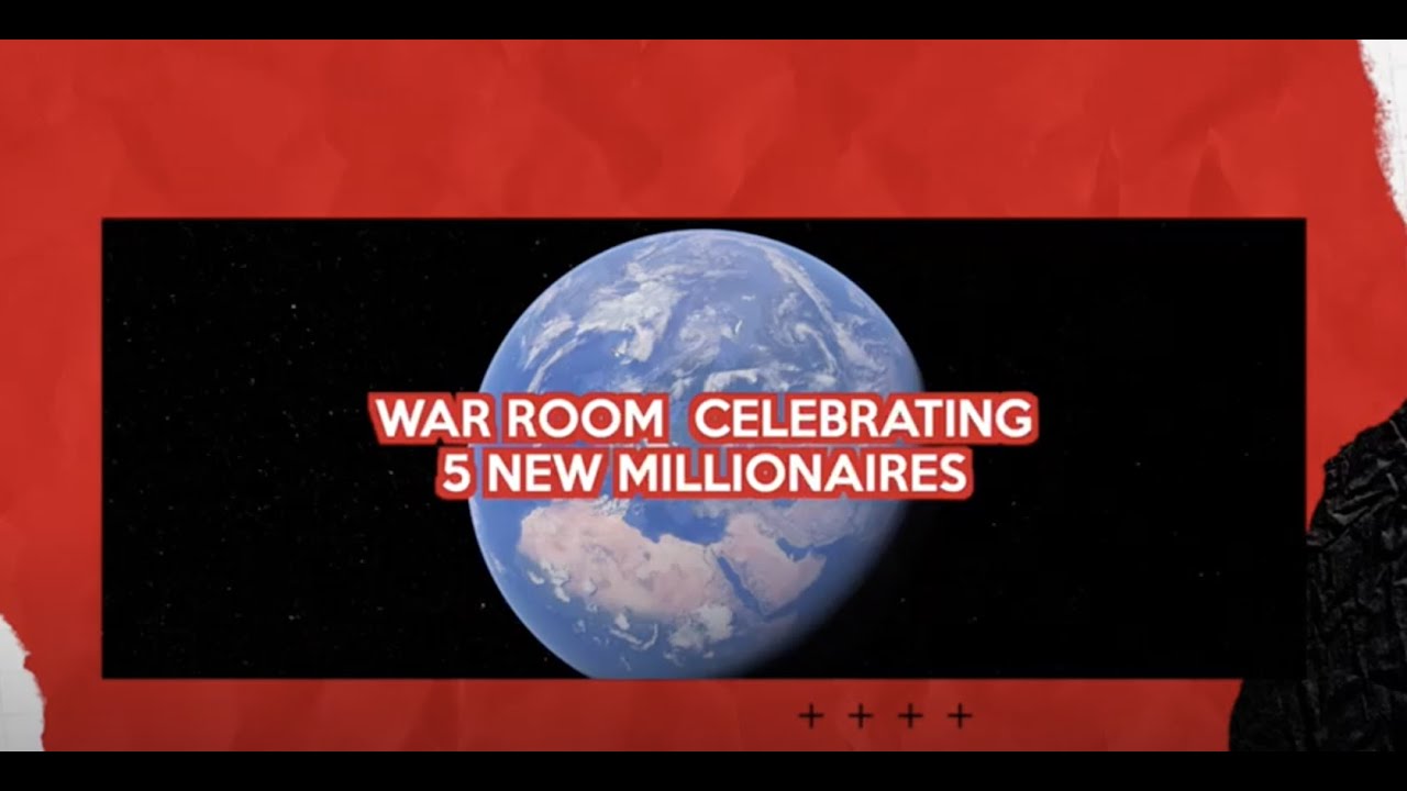 Ukraine Party to Celebrate 5 New Millionaires | War Room Exclusive