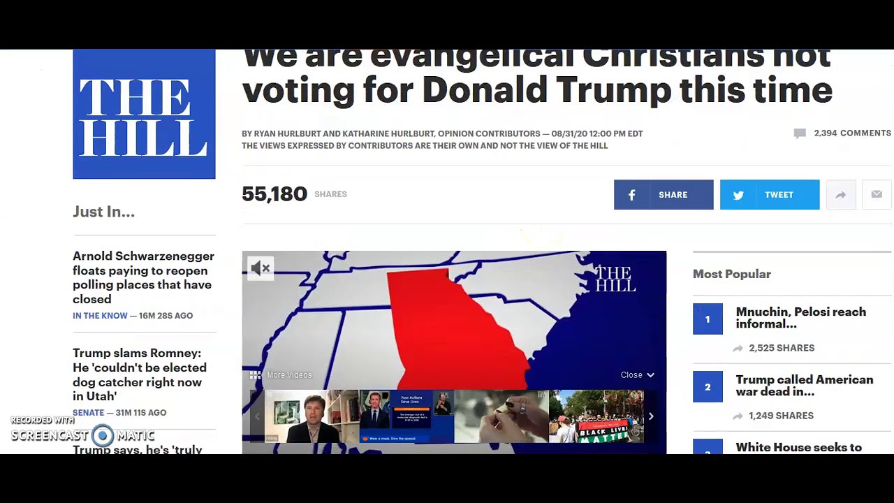 Empowered Christians Abandon Trump