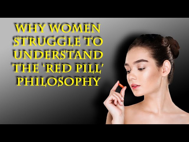 Magazine editor baffled by the red pill, but she doesn't suffer the same risks in society