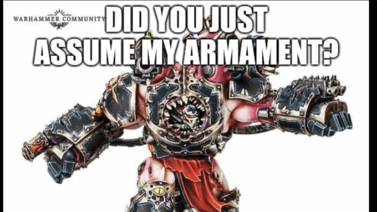 Hollywood can't handle Warhammer 40k