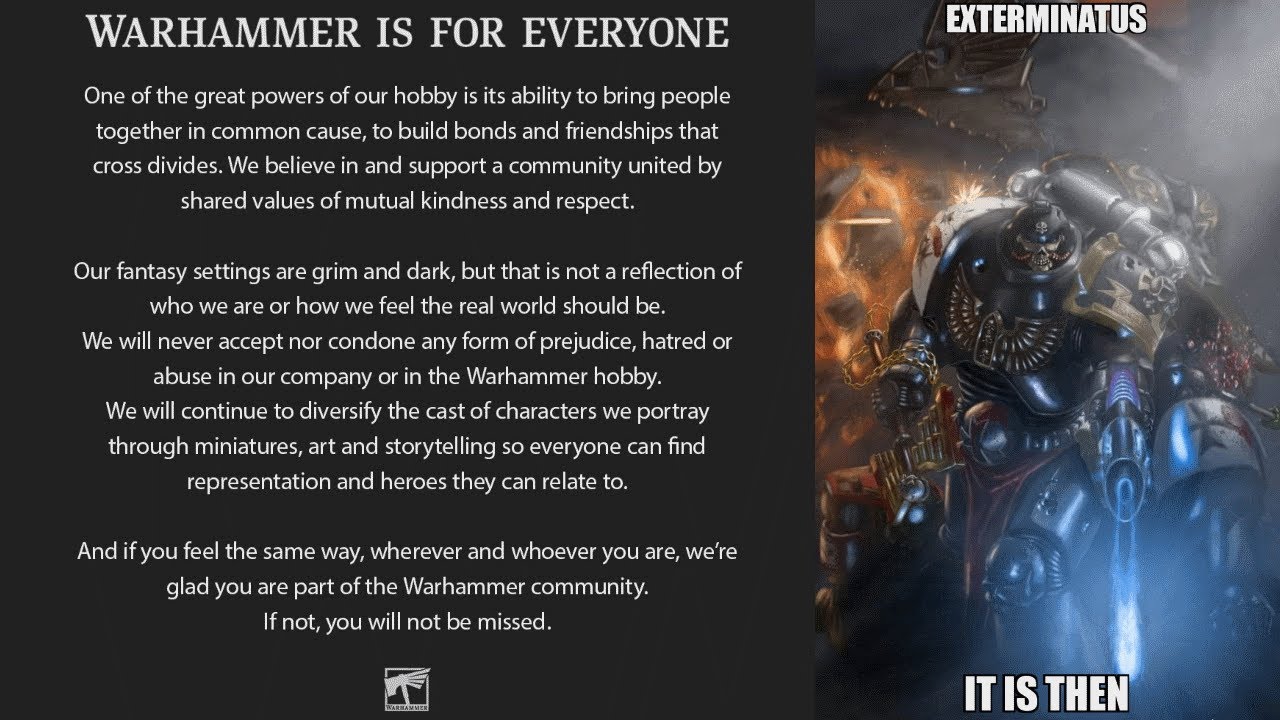 Warhammer's Exclusionary Statements + Nerding Out About Times Long Gone