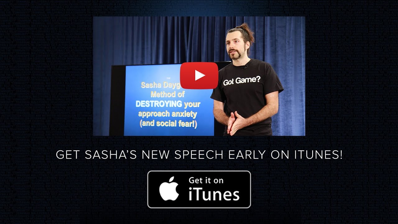 Sasha's New Speech: Get it Now on iTunes!