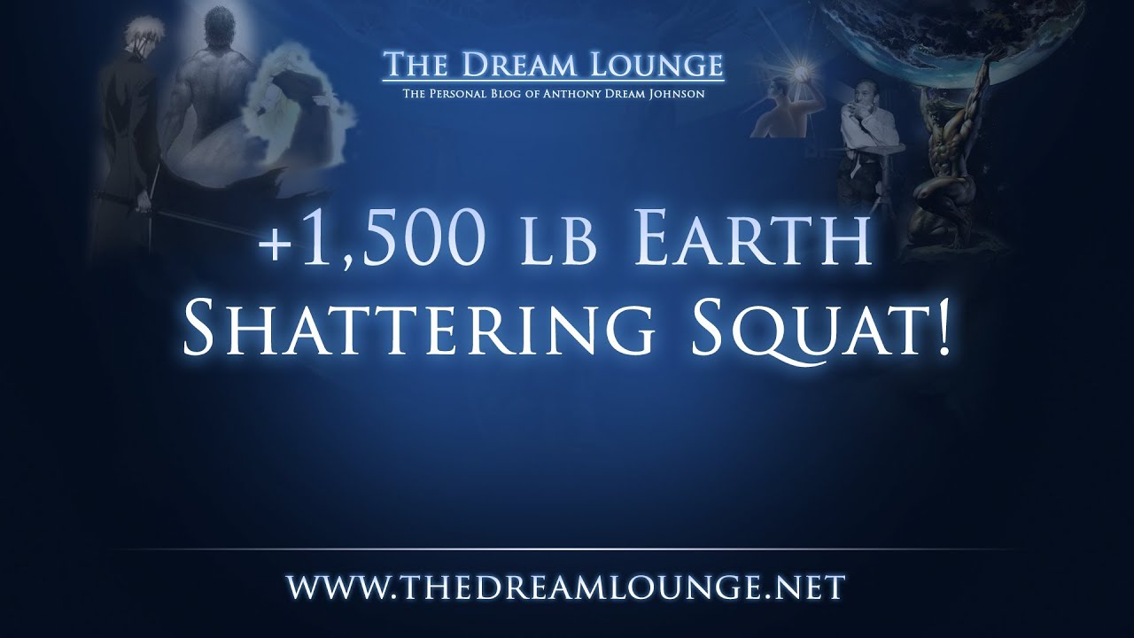 +1,500 lb Earth Shattering Squat!