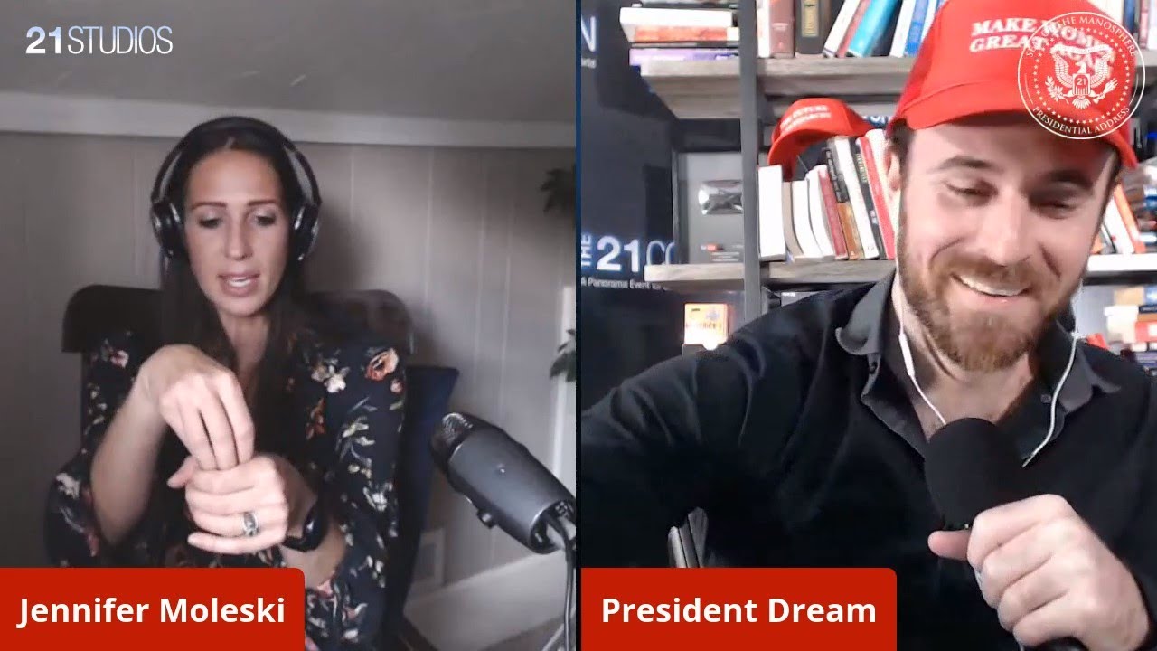 Manosphere President @Anthony Dream Johnson interviews YouTuber @Jennifer Moleski   | 21 Live