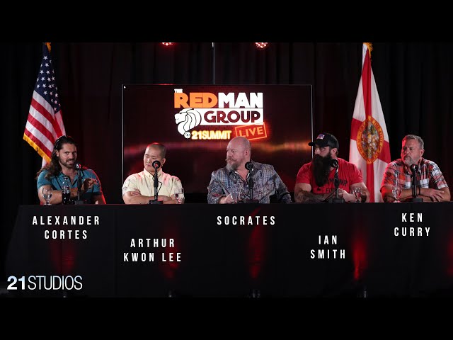 The Future of American Masculinity | @The Red Man Group LIVE at 21 Summit | Full Episode