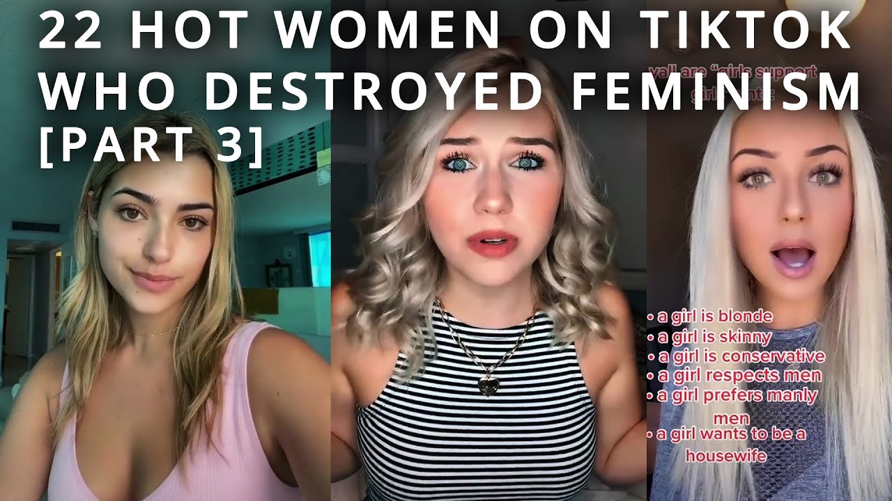 Top 22 Hot Women on TikTok Destroying Feminism [Part 3]