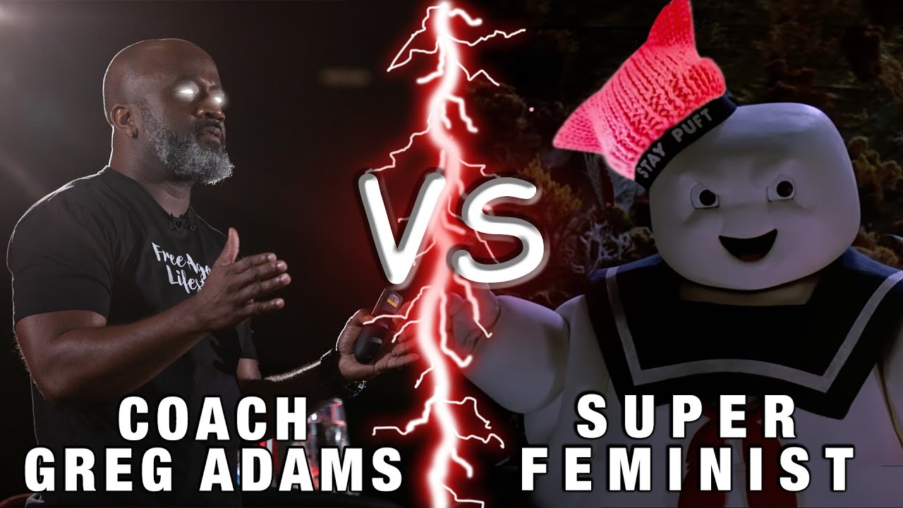 @CoachGregAdams Roasts Giant Jumbo Size Feminist in Heated Debate