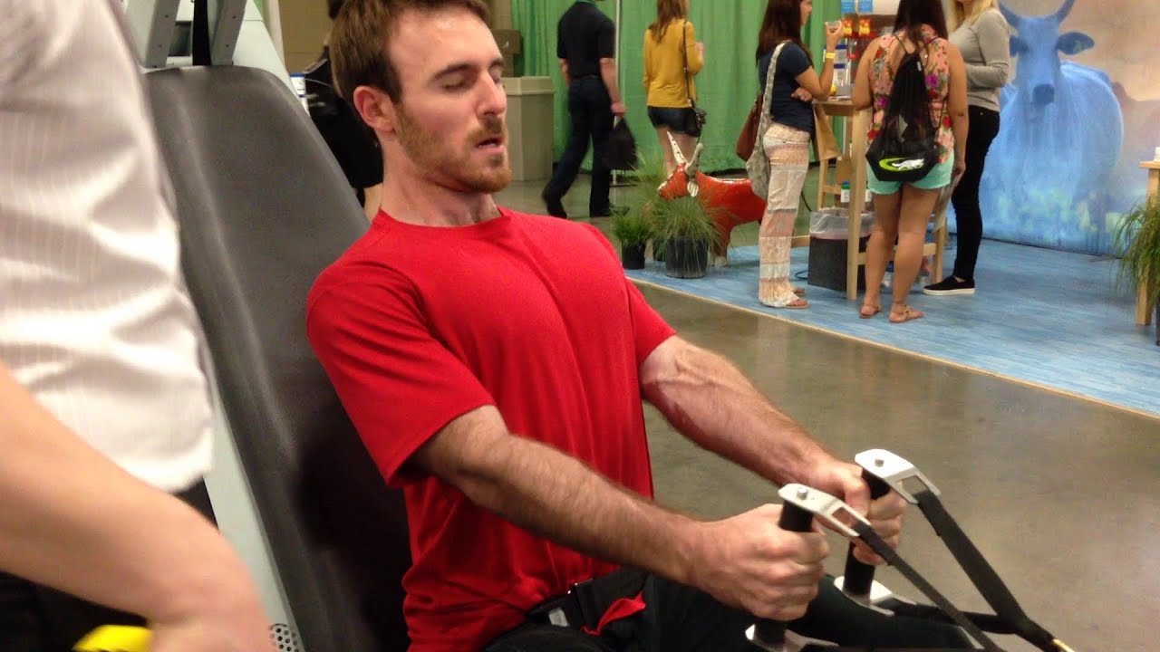 ARX Seated Row + Leg Press at PaleoFX 2015