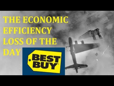 The Economic Efficiency Loss of the Day: Why is Best Buy in Business?