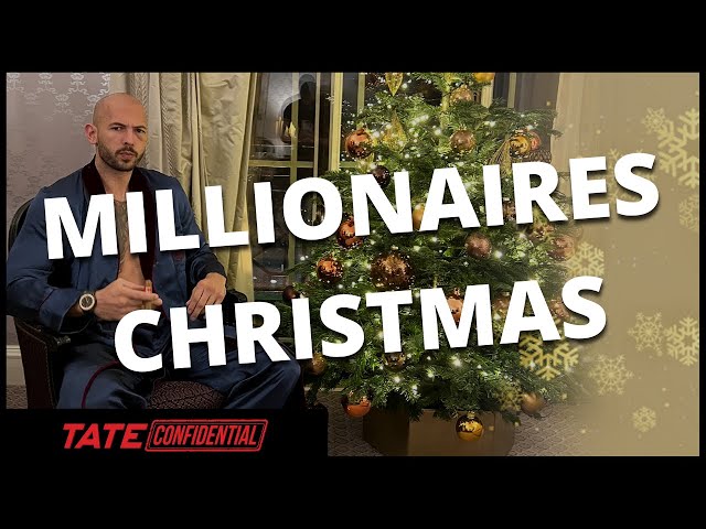 HOW A MILLIONAIRE SPENDS CHRISTMAS | Tate Confidential Ep. 129