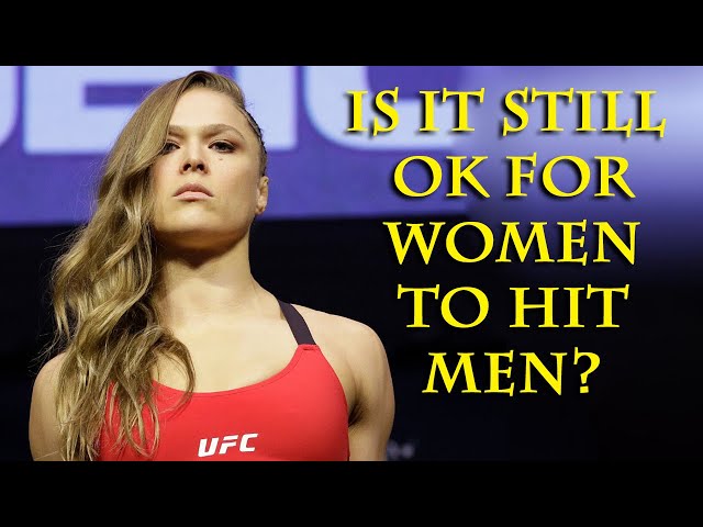 MMA fighter Rhonda Rousey THROWS HANDS on an ex boyfriend and is cheered for it!