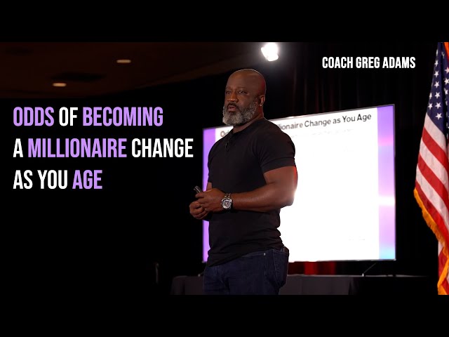 Odds of Becoming a Millionaire Change as You Age - @CoachGregAdams